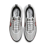 NIKE AIR ZOOM SPIRIDON - METALLIC SILVER/SPORT RED-BLACK-WHITE