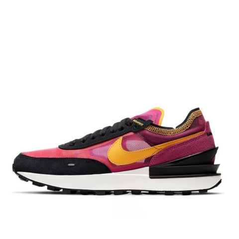 WOMENS NIKE WAFFLE ONE -  ACTIVE FUCHSIA/UNIVERSITY GOLD