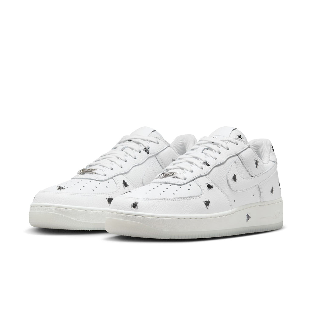NIKE AIR FORCE 1 RETRO -  SUMMIT WHITE/SUMMIT WHITE-BLACK