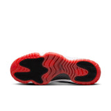 AIR JORDAN 11 RETRO LOW 'BRED' - BLACK/VARSITY RED-WHITE