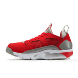 AIR TRAINER HUARACHE LOW - UNVRSTY RD/WHITE-MTLLC SLVR-MT