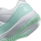 WOMENS AIR JORDAN 11 RETRO LOW - WHITE/IGLOO