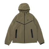 NIKE WOVEN WR FULL-ZIP JACKET - MEDIUM OLIVE/MEDIUM OLIVE/BLACK