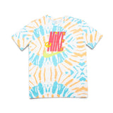 NIKE NSW FESTIVAL TIE-DYE TEE - WHITE / PEACH CREAM / CHLORINE BLUE
