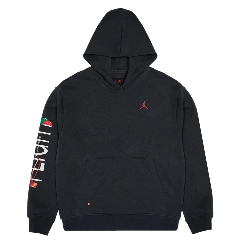 AIR JORDAN ART FLEECE HOODIE - BLACK