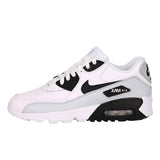 NIKE AIR MAX 90 LTR GS - WHITE/BLACK-PURE PLATINUM