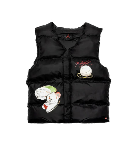 AIR JORDAN ARTIST SERIES BY JACOB ROCHESTER MENS VEST - BLACK
