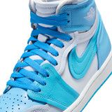 WOMENS AIR JORDAN 1 MM HIGH - BLUE TINT/DK POWDER BLUE