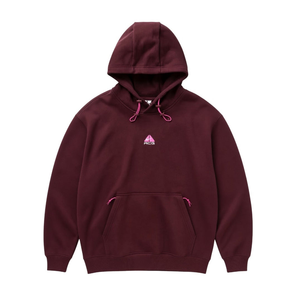 NIKE ACG THERMAFIT HOODIE - BURGUNDY CRUSH