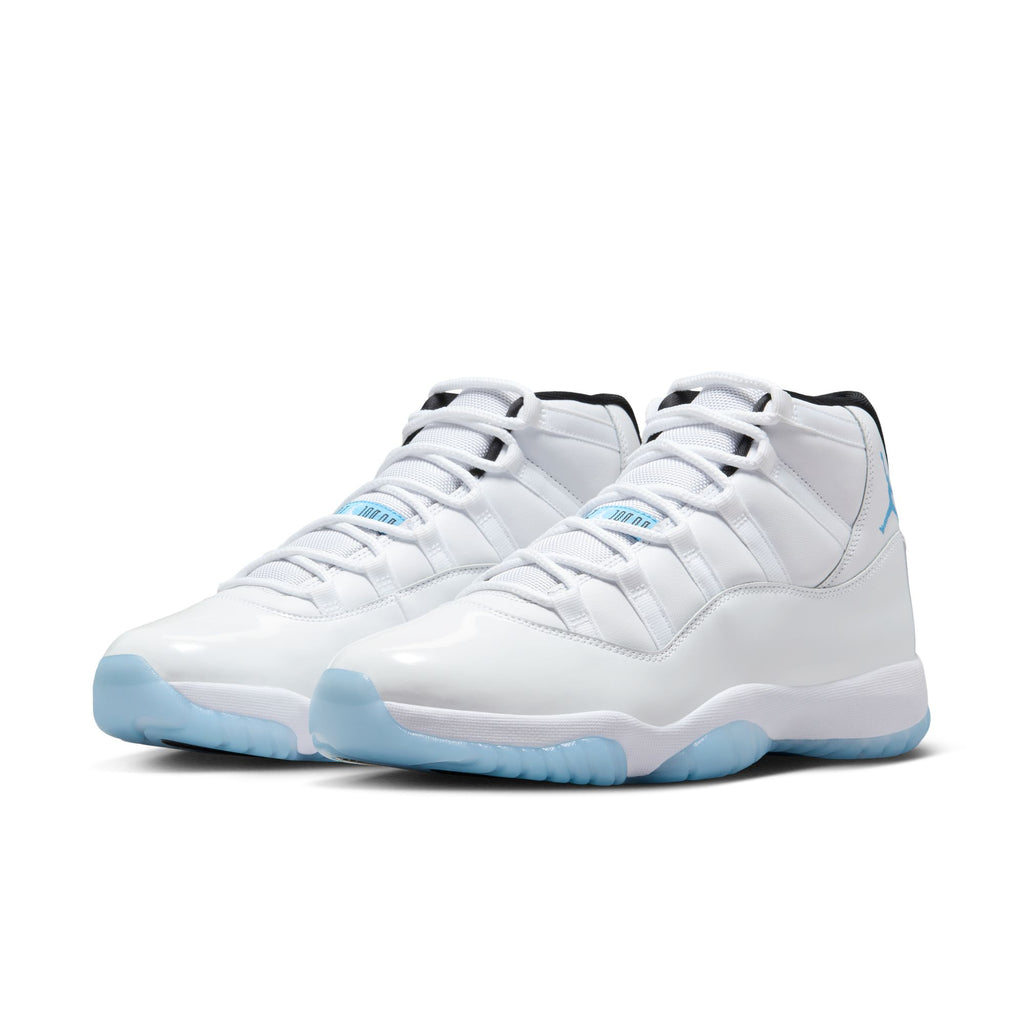 AIR JORDAN 11 RETRO - WHITE/LEGEND BLUE-BLACK