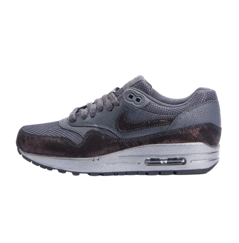 WOMEN’S NIKE AIR MAX 1 PREMIUM ‘METALLIC HEMATITE’ - ANTHRACITE/METALLIC HEMATITE/BLACK