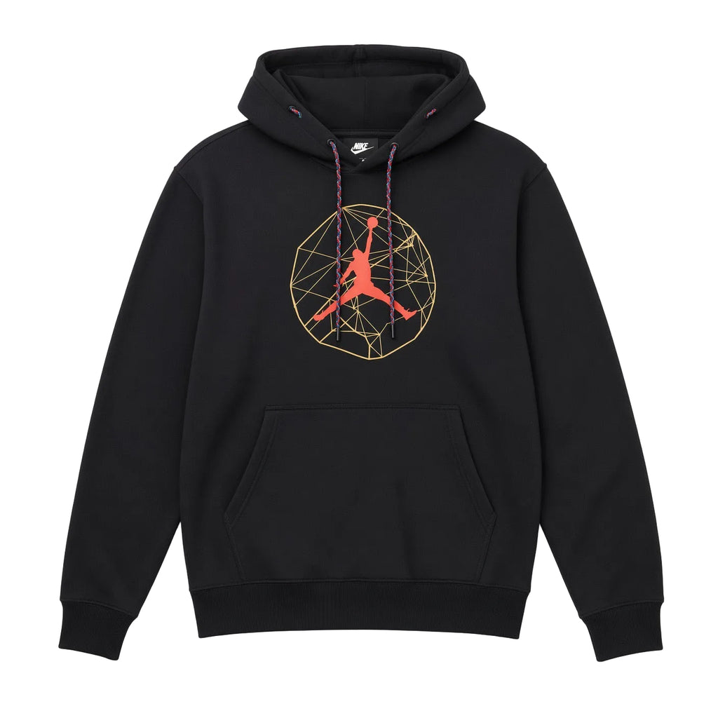 AIR JORDAN ESSENTIALS MOUNTAINSIDE GRAPHIC PULLOVER HOODIE - BLACK