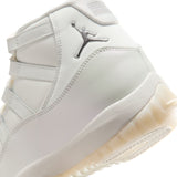 WOMEN'S AIR JORDAN 11 RETRO 'GRAND FINALE'- SAIL/PEARL GREY-WHITE-METALLIC SILVER
