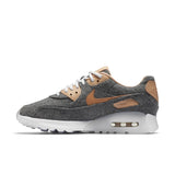 WOMEN'S NIKE AIR MAX 90 ULTRA PRM - COOL GREY/VANCHETTA TAN-WHITE