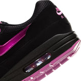 NIKE AIR MAX 1 PRM - BLACK/PLAYFUL PINK-UNIVERSITY RED