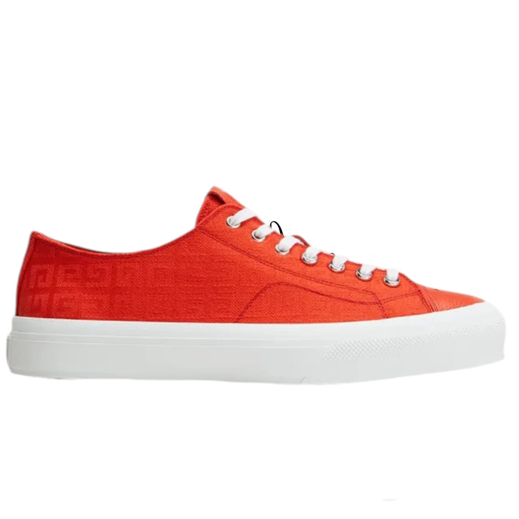 GIVENCHY CITY LOW SNEAKER -  DARK ORANGE