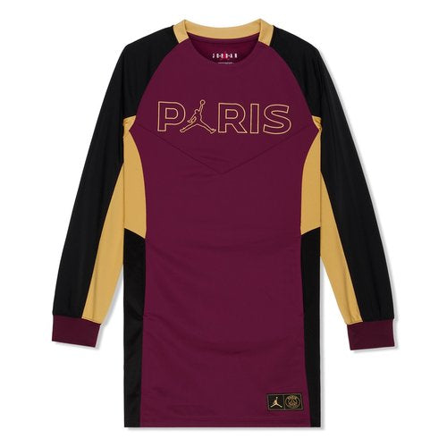 WOMEN’S AIR JORDAN PARIS SAINT-GERMAIN DRESS - BORDEAUX/BLACK/CLUB GOLD/METALLIC GOLD