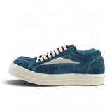 RICK OWENS VINTAGE SNEAKS - NUBLU/MILK/MILK