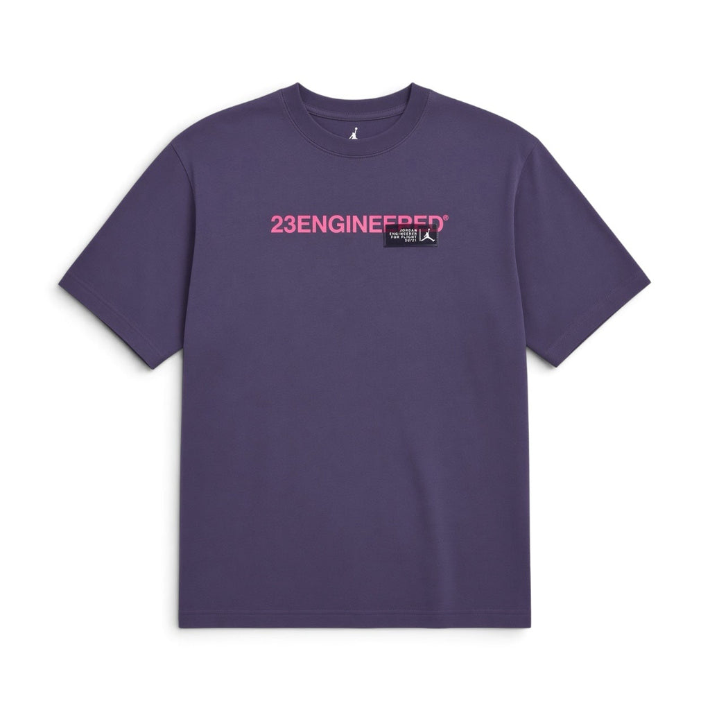 AIR JORDAN 23 ENGINEERED T-SHIRT – DARK RAISIN/HYPER PINK