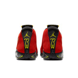 AIR JORDAN 14 RETRO “CHALLENGE RED” -CHALLENGE RED/BLACK-VIBRANT YELLOW