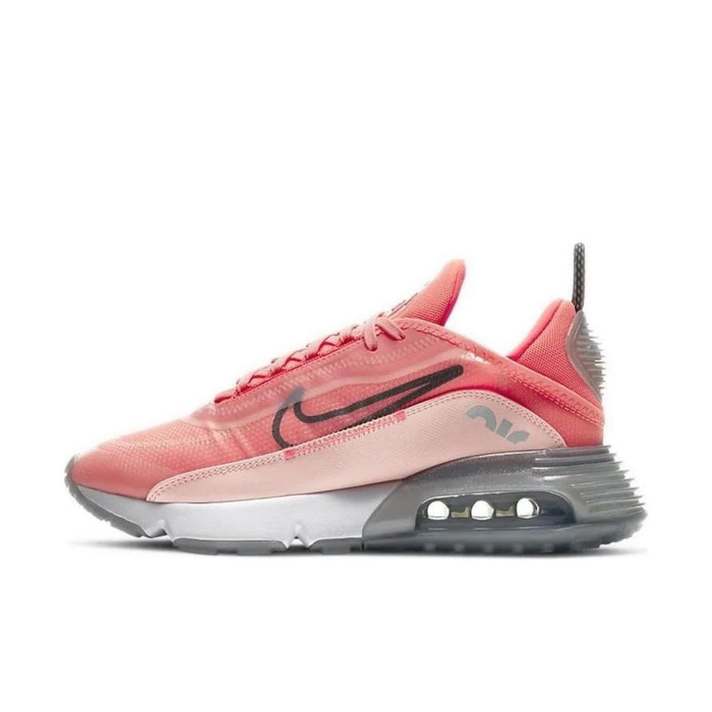 WOMENS NIKE AIR MAX 2090 - LAVA GLOW/BLACK/FLASH CRIMSON