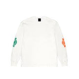 AIR JORDAN RARE AIR WASHED 85 LONG SLEEVE - SAIL/BRILLIANT ORNGE