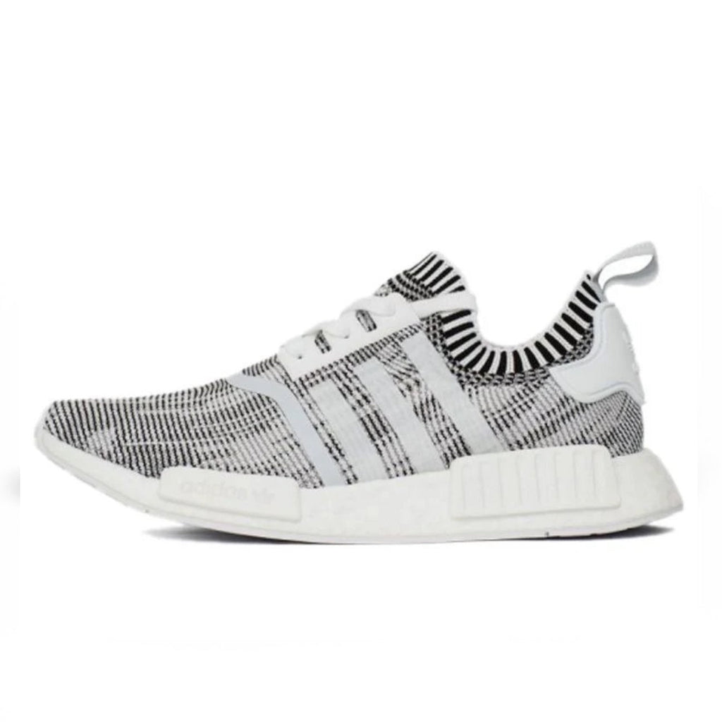 ADIDAS ORIGINALS NMD R1 BOOST RUNNER PRIMEKNIT "WHITE"- WHITE/RWHITE/COREBLACK