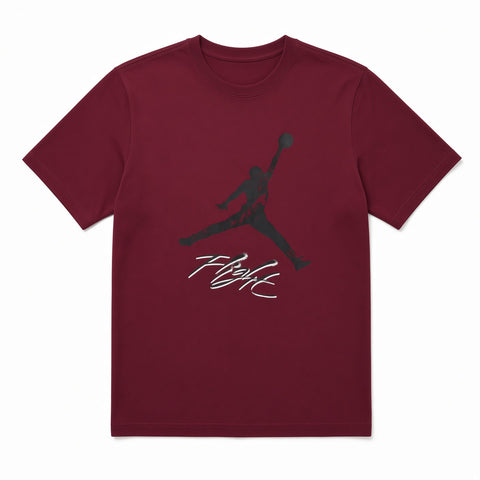 AIR JORDAN ESSENTIALS JUMPMAN T-SHIRT - CHERRYWOOD RED/BLACK/WHITE
