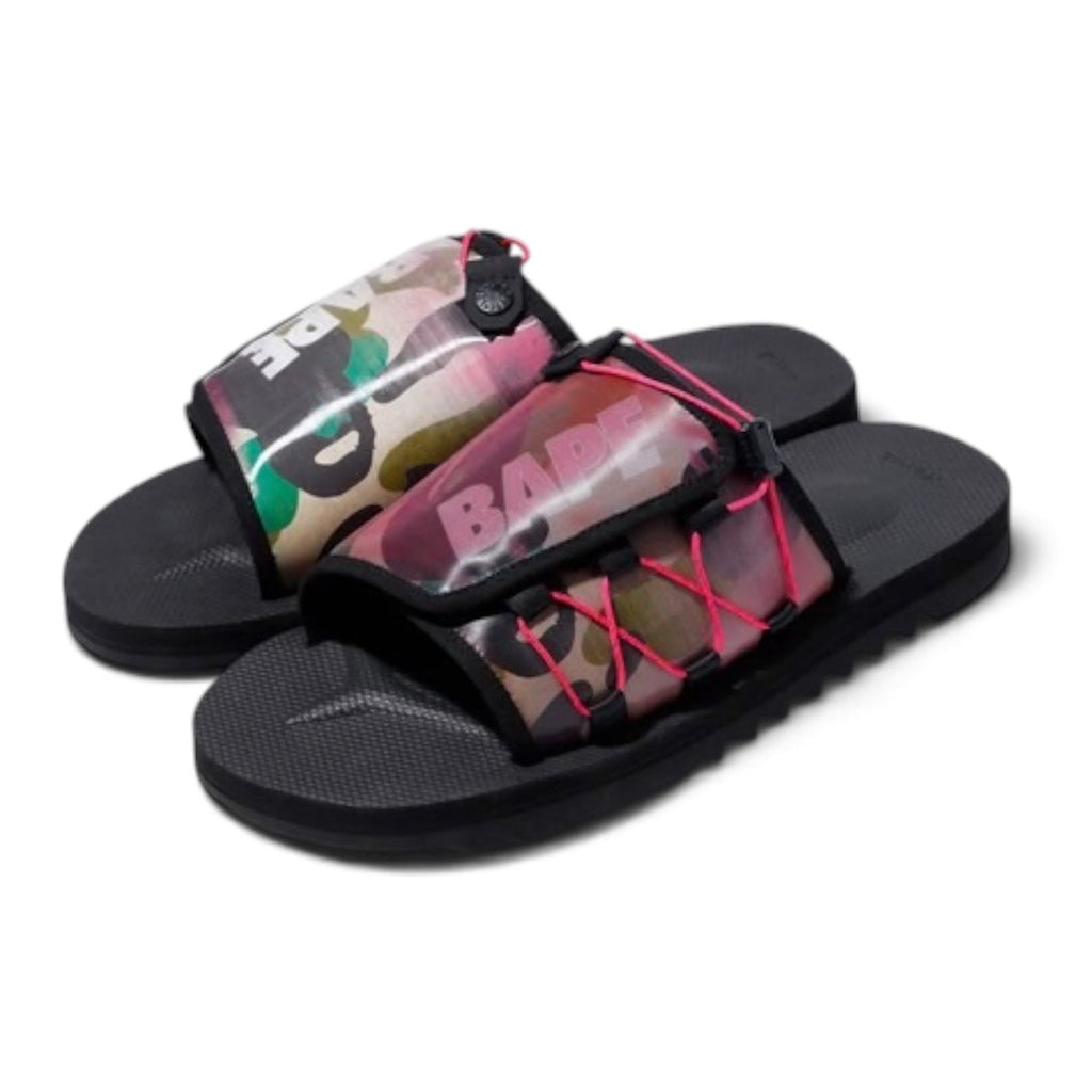 A BATHING APE BAPE X SUICOKE 1ST CAMO DAO - LENTICULAR GREEN