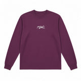AIR JORDAN FLIGHT ESSENTIALS LONG SLEEVE T-SHIRT - BURGUNDY