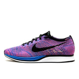 NIKE FLYKNIT RACER - GAME ROYAL/BLACK-PINK FLASH