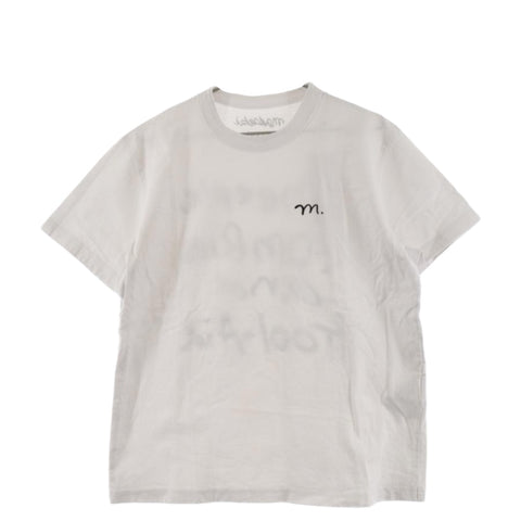 SACAI x MADSAKI PRINTED T-SHIRT - WHITE (22-0408S)