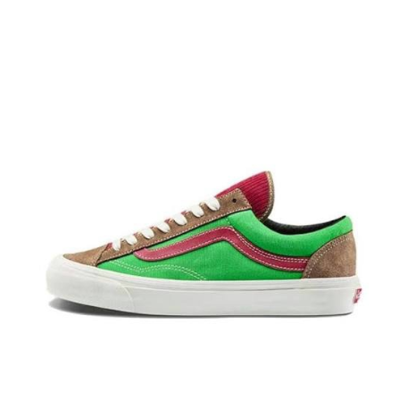 VANS STYLE 36 - RED/GREEN