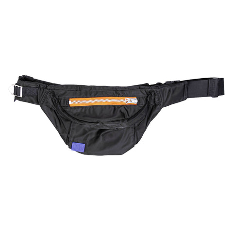 SACAI X PORTER NYLON WAIST BAG - BLACK ( 20-0074S)