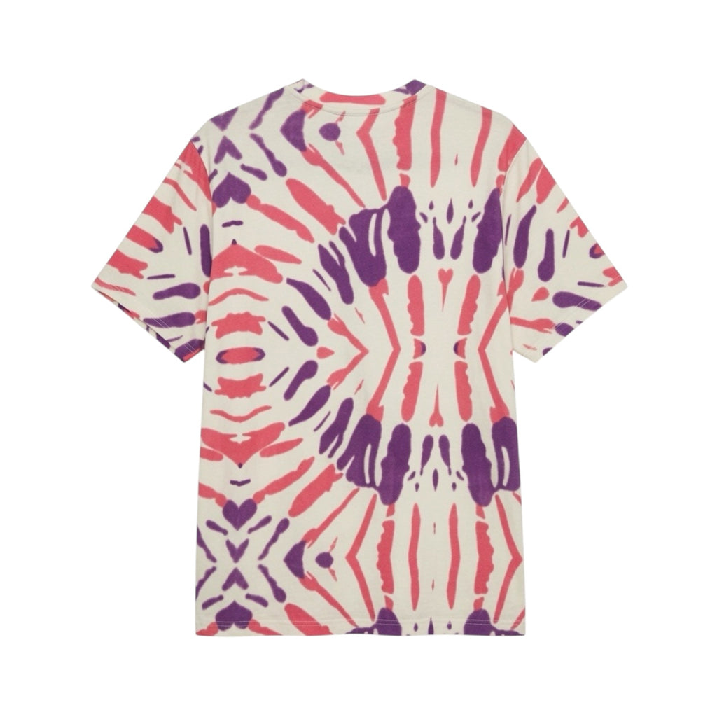 NIKE NSW FESTIVAL TIE-DYE T-SHIRT - COCONUT MILK/SUNSET PULSE/VIOLET SHOCK