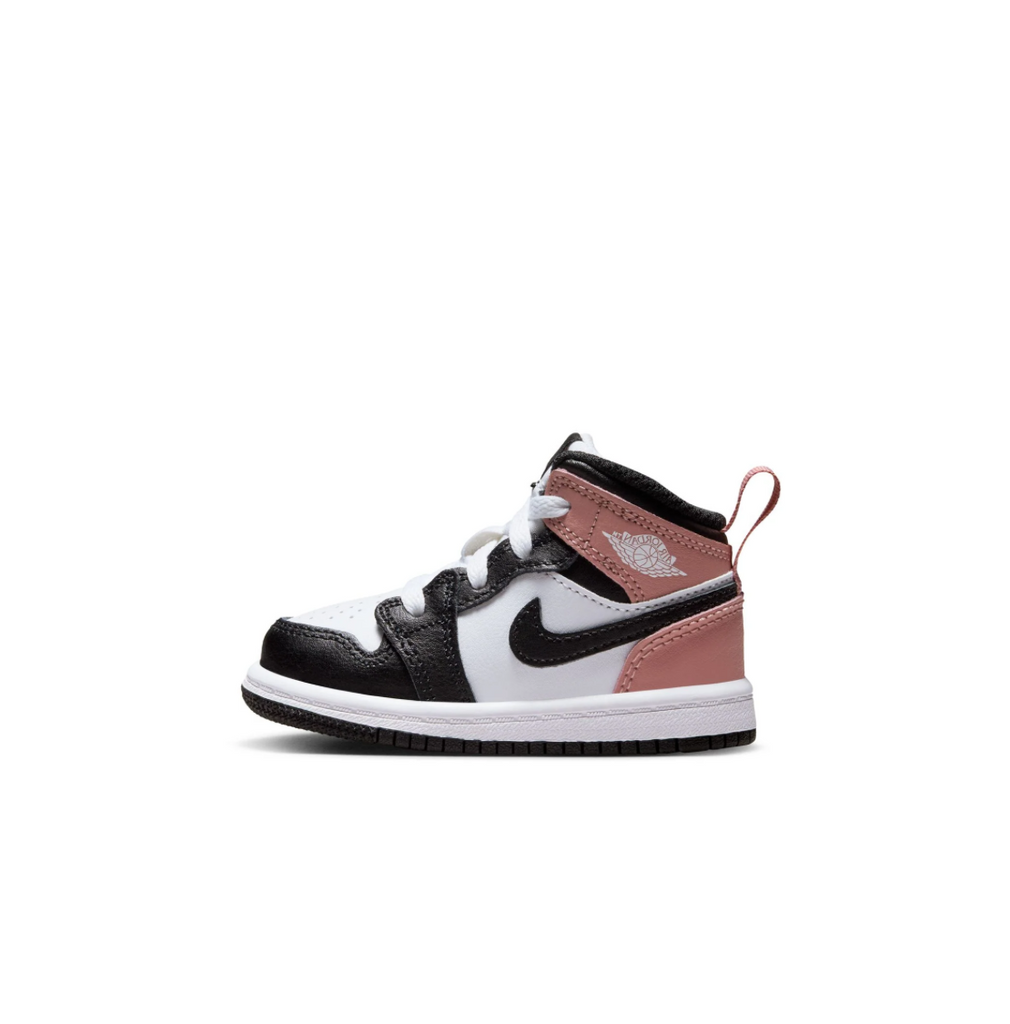 AIR JORDAN 1 MID SE TD - WHITE/RUSTIC PINK