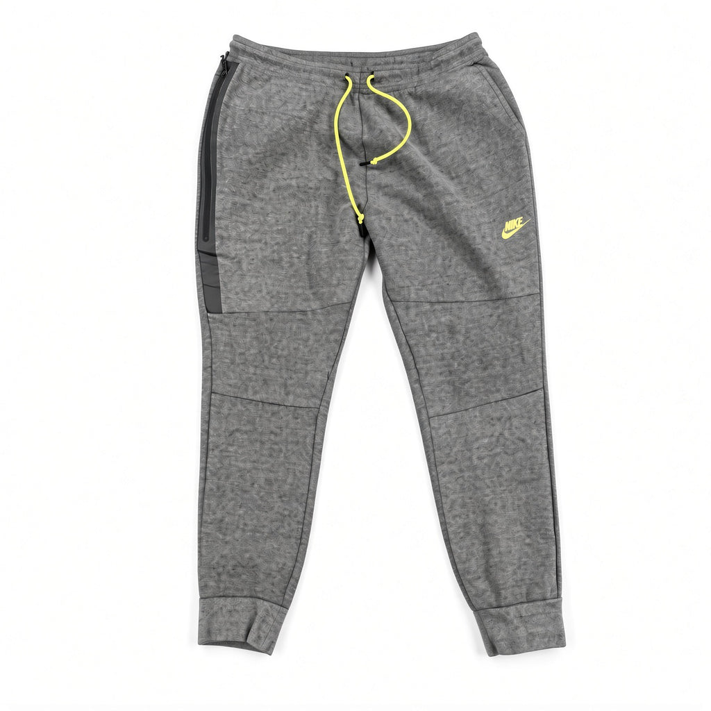NIKE TECH FLEECE JOGGER - TUMBLED GREY / BLACK