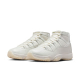 WOMEN'S AIR JORDAN 11 RETRO 'GRAND FINALE'- SAIL/PEARL GREY-WHITE-METALLIC SILVER