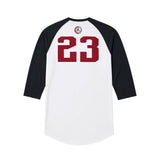 AIR JORDAN 9 RAGLAN - WHITE/BLACK-RED