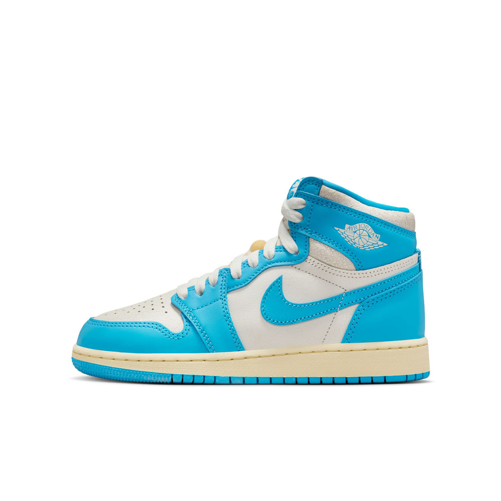 AIR JORDAN 1 RETRO HIGH OG GS ‘UNC REIMAGINED’ - DK POWDER BLUE/DK POWDER BLUE-SAIL