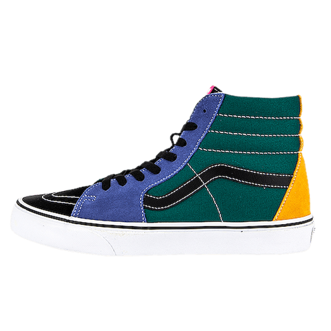VANS SK8-HI ‘MIX & MATCH’ - CADMIUM YELLOW/TIDEPOOL