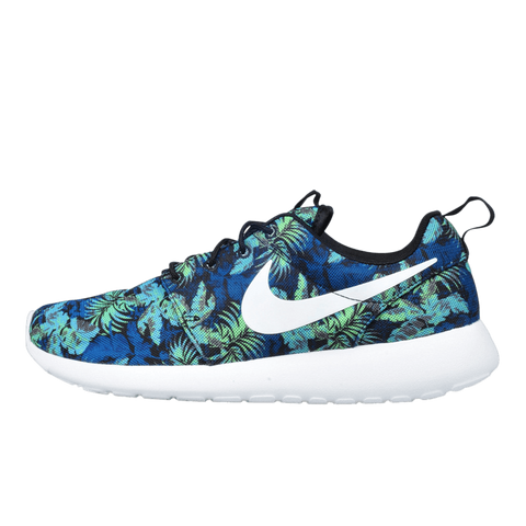 NIKE ROSHERUN PRINT 'POISON GREEN PALM TREES'