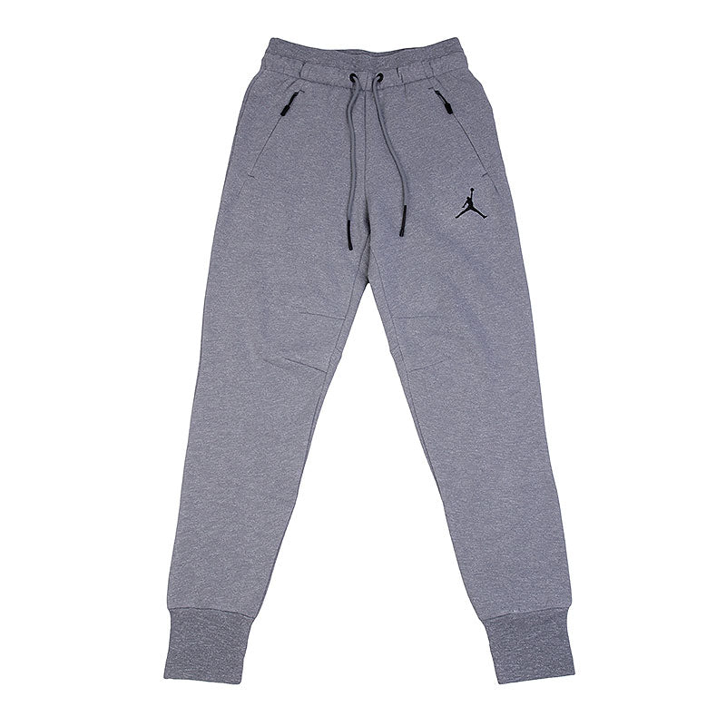 AIR JORDAN ICON FLEECE CUFFED SWEATPANTS - ANTHRACITE
