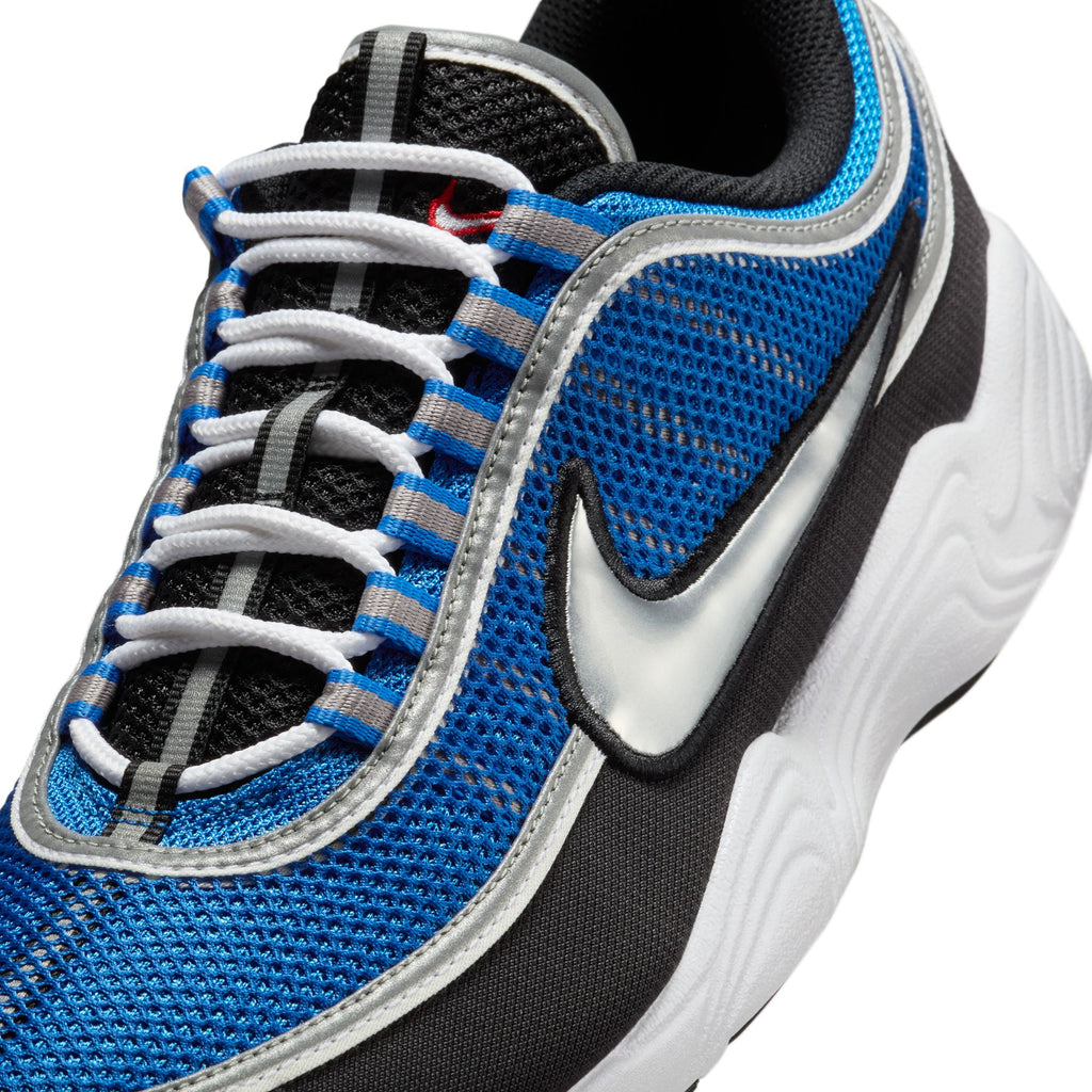 NIKE AIR ZOOM SPIRIDON - SIGNAL BLUE/METALLIC LUSTER-BLACK-WHITE