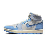 WOMEN'S AIR JORDAN 1 ZOOM CMFT 2 - PHANTOM/UNIVERSITY BLUE