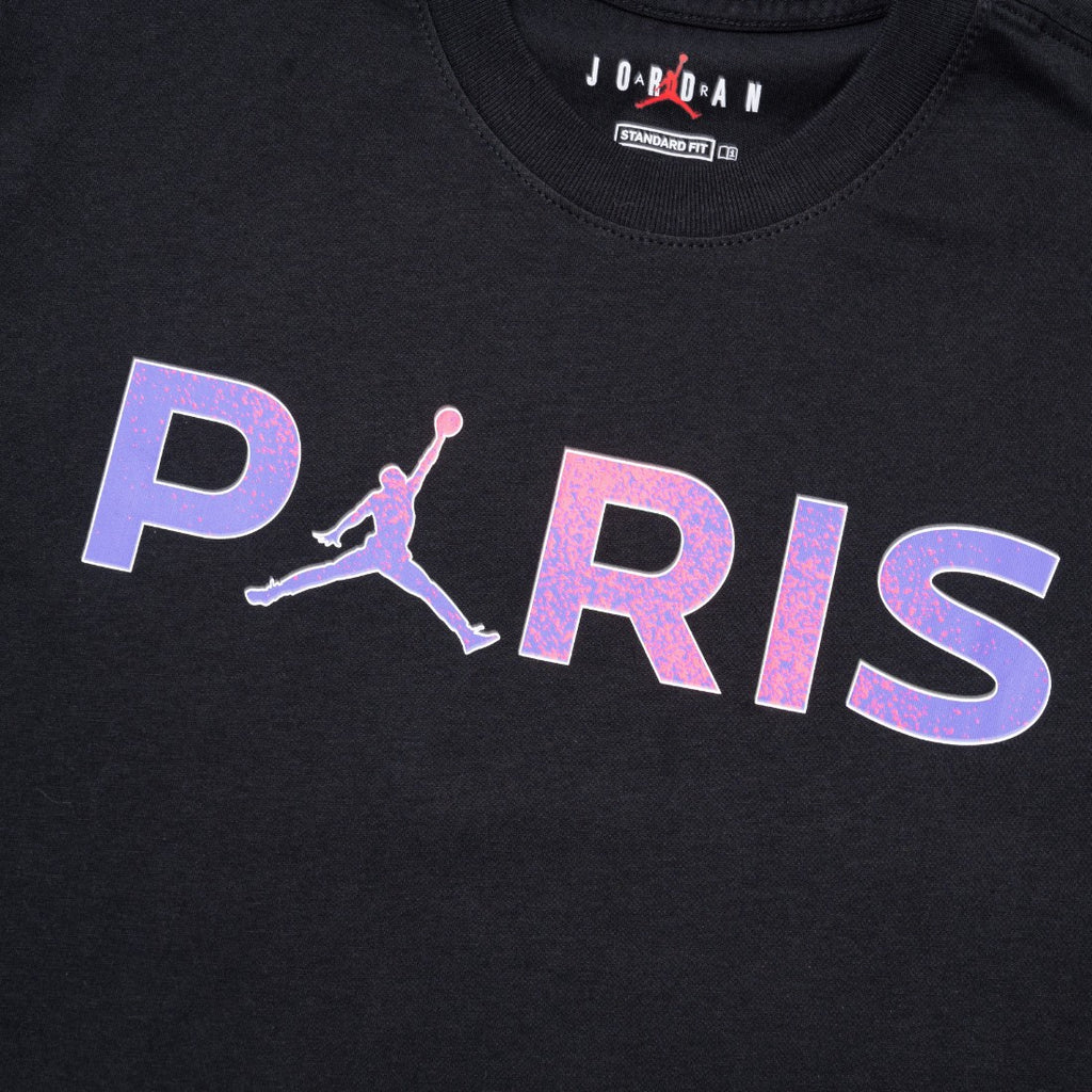 AIR JORDAN PARIS SAINT-GERMAIN T-SHIRT - BLACK