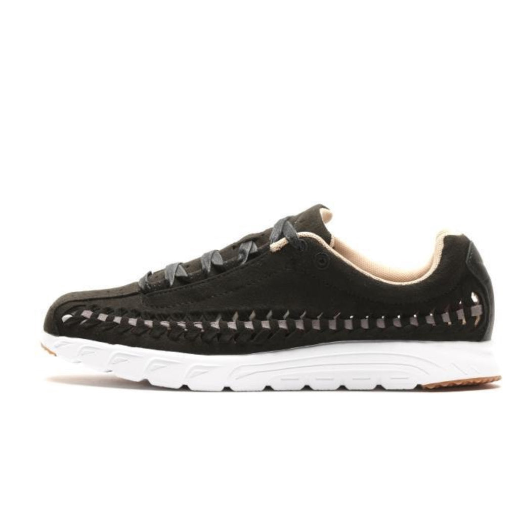 WOMEN'S NIKE MAYFLY WOVEN - BLACK/DARK GREY-WHITE