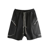 RICK OWENS HEIZER SHORTS - BLACK