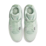 WOMENS AIR JORDAN 4 RETRO 'ABUNDANCE' - SEAFOAM/SAIL-METALLIC SILVER