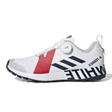 ADIDAS WHITE MOUNTAINEERING TERREX TWO BOA - WHITE/NAVY/RED